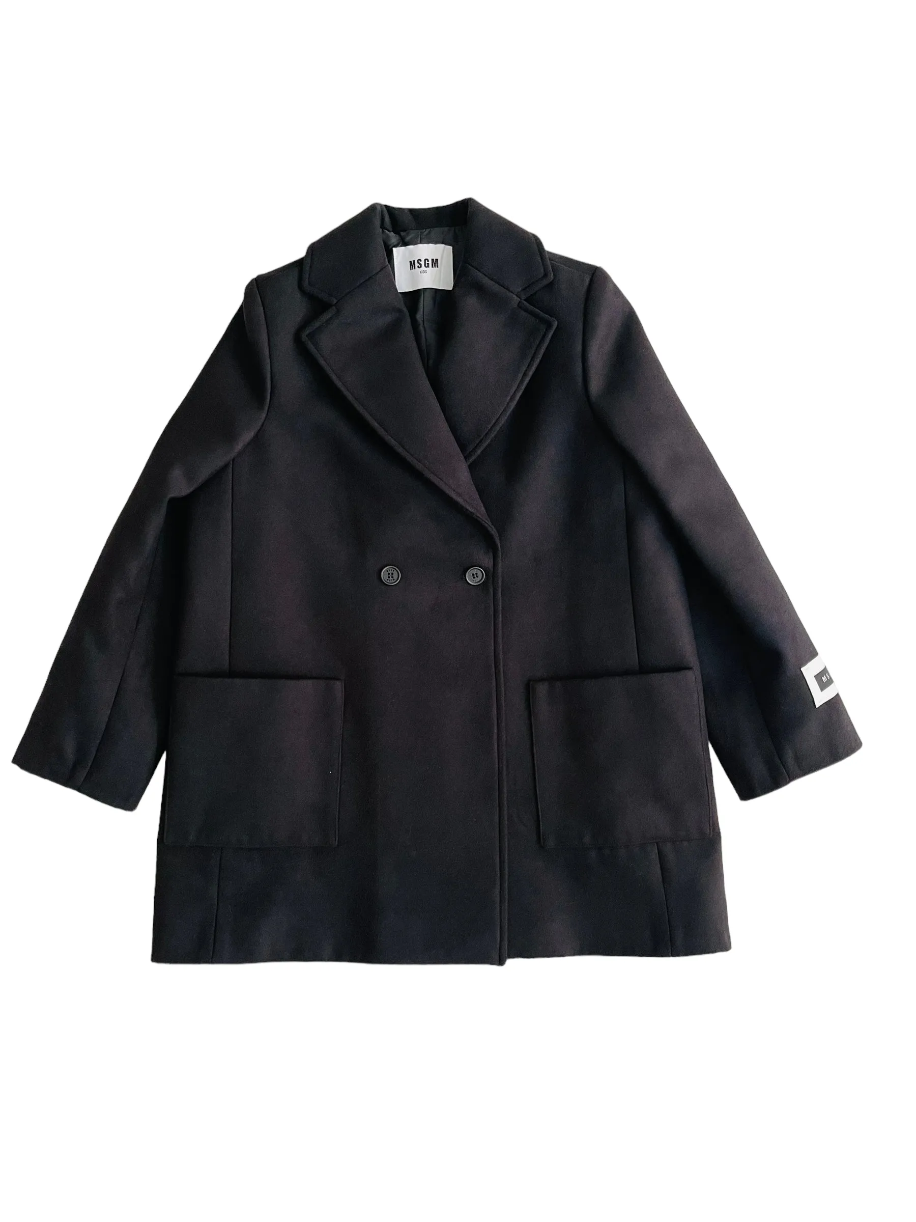 Cappotto nero per bambini