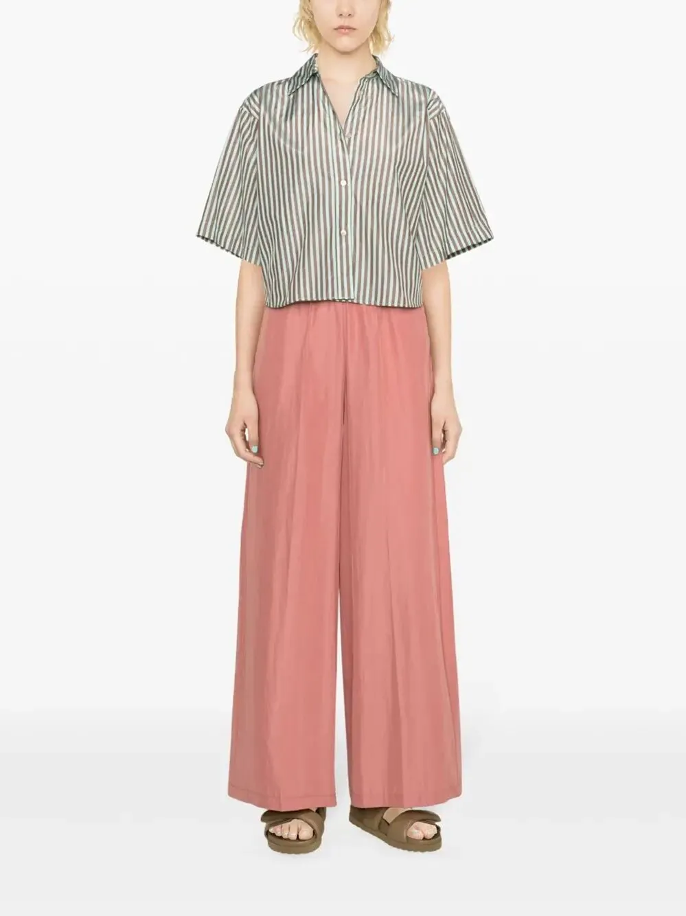 `Chic Taffettas` Palazzo Pants
