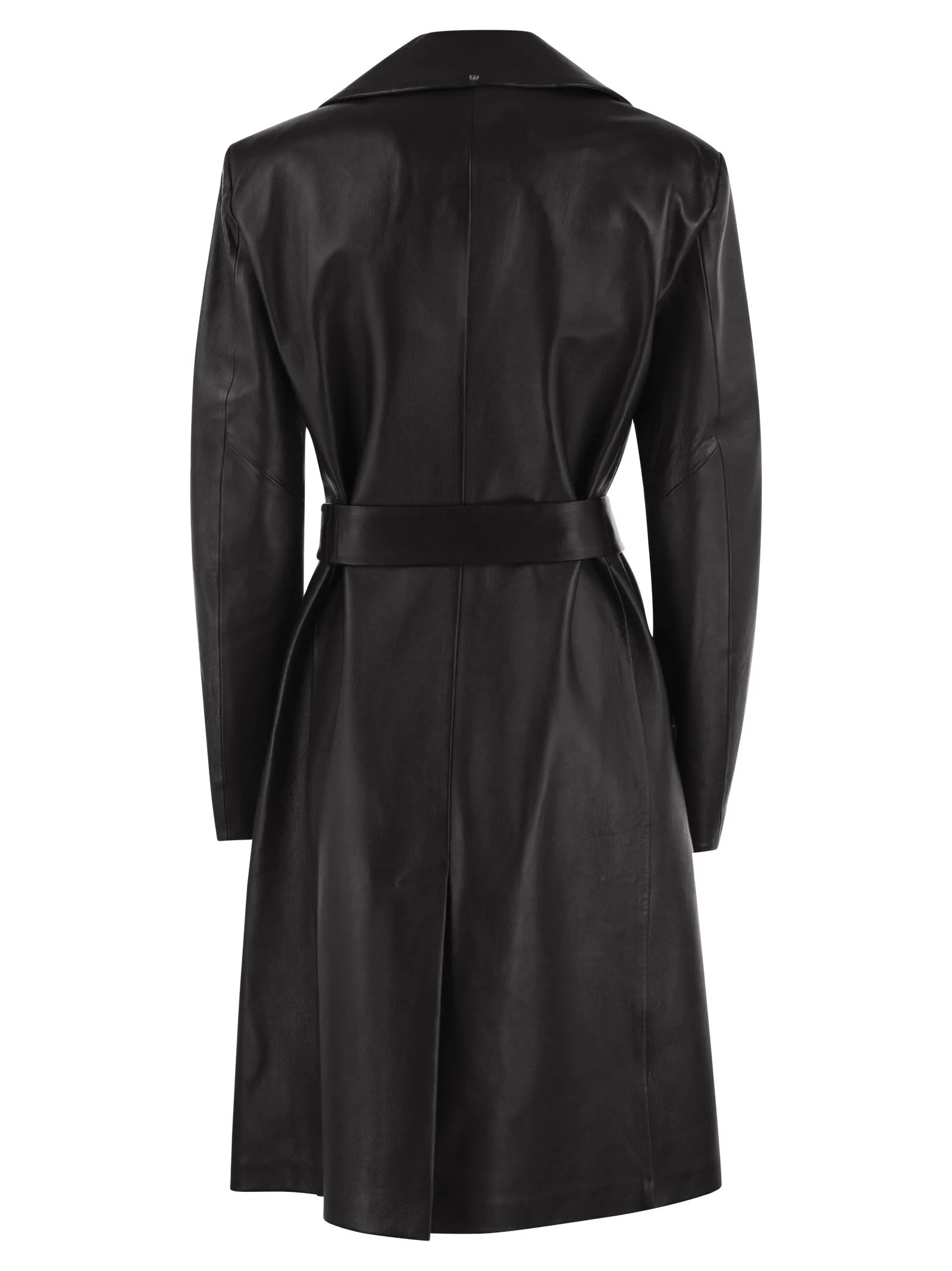 GIOSTRA – Nappa leather trench coat