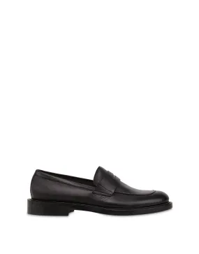     Linea Pollini Mocassini In Nappa 1920 Nero