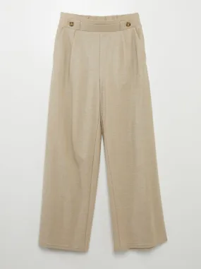 Pantaloni larghi 'JDY' - BEIGE