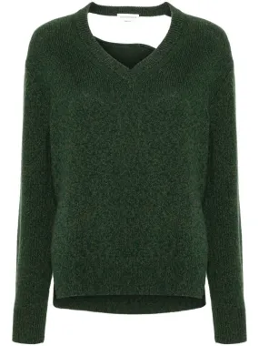 Victoria Beckham-Maglione con scollatura posteriore